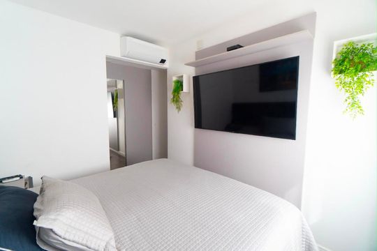 Suíte de apartamento à venda com 2 quartos, 69m² em Vila Mascote, São Paulo