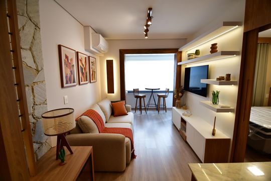 Apartamento para alugar com 1 quarto, 45m² em Centro, Campinas