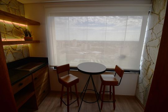 sala de apartamento para alugar com 1 quarto, 45m² em Centro, Campinas