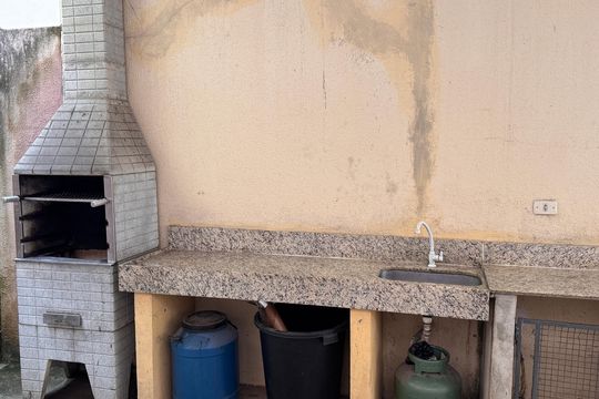 Área comum - Churrasqueira de apartamento para alugar com 2 quartos, 48m² em Paisagem Casa Grande, Cotia