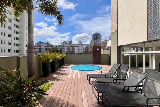 Apartamento à venda com 1 quarto, 49m² em Funcionários, Belo Horizonte