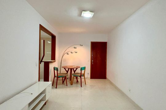 Sala de apartamento à venda com 1 quarto, 42m² em Pinheiros, São Paulo