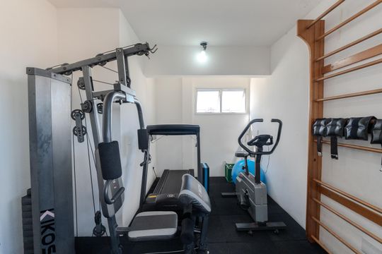 Área comum - Academia de apartamento para alugar com 1 quarto, 25m² em Cerqueira César, São Paulo