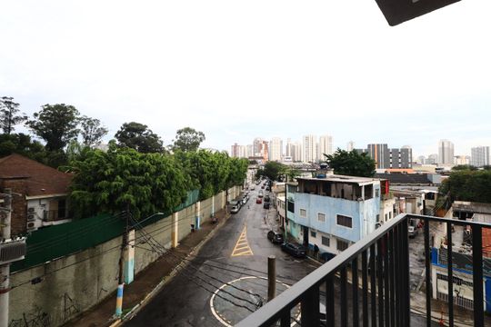 Vista da Sacada de apartamento à venda com 2 quartos, 37m² em Vila Nova Manchester, São Paulo