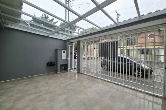 Garagem de casa à venda com 3 quartos, 110m² em Vila Homero Thon, Santo André