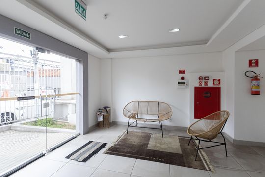 Hall  de kitnet/studio à venda com 1 quarto, 25m² em Vila Nilo, São Paulo