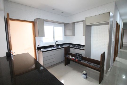Cozinha de casa para alugar com 3 quartos, 125m² em Jardim das Industrias, São José dos Campos