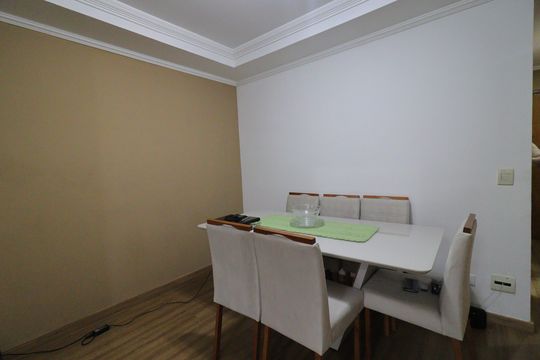 Sala de Jantar de apartamento à venda com 2 quartos, 64m² em Vila do Castelo, São Paulo