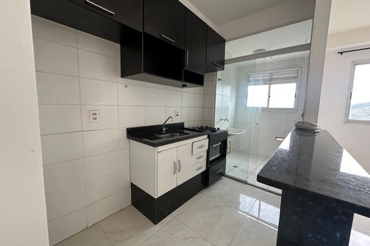 Cozinha de apartamento à venda com 2 quartos, 50m² em Centro, Barueri