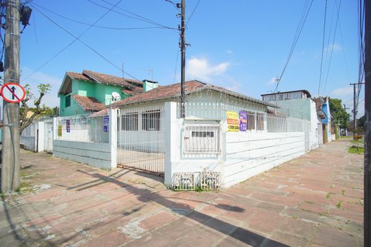 Fachada de casa para alugar com 2 quartos, 90m² em São Miguel, São Leopoldo