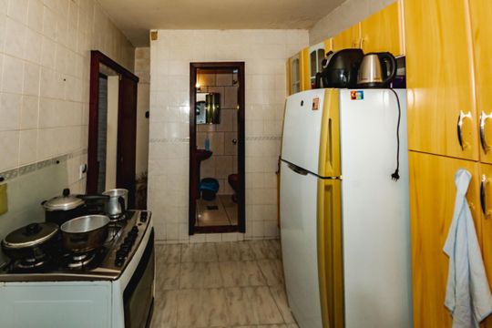 Cozinha de casa à venda com 3 quartos, 178m² em Pompéia, Belo Horizonte