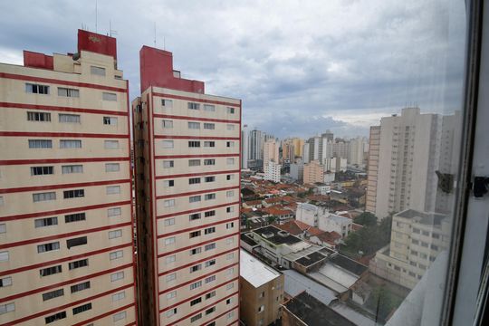 Quarto - Vista de apartamento à venda com 1 quarto, 45m² em Vila Itapura, Campinas