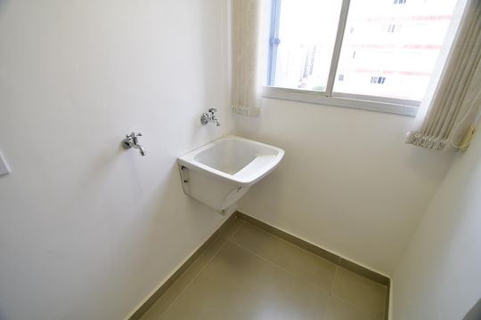 Área de Serviço de apartamento à venda com 1 quarto, 45m² em Vila Itapura, Campinas