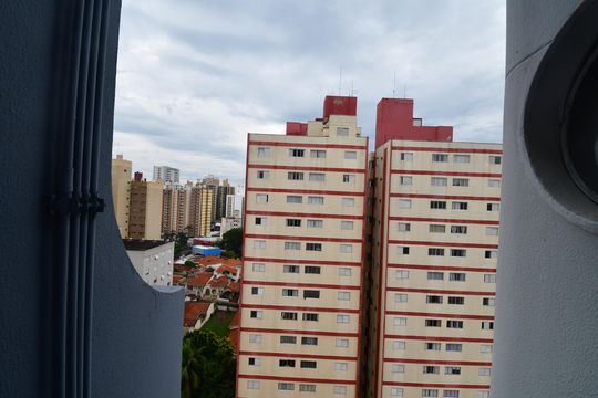 Área de Serviço - Vista de apartamento à venda com 1 quarto, 45m² em Vila Itapura, Campinas