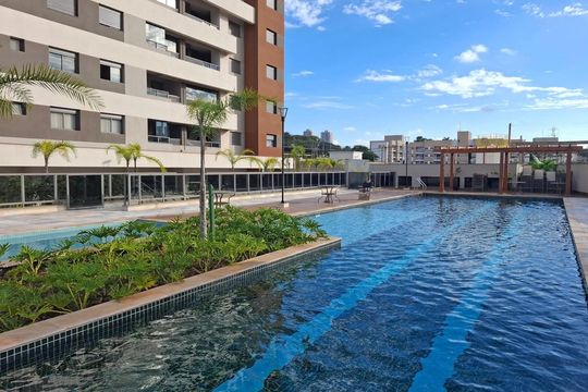 Área comum - Piscina de apartamento para alugar com 3 quartos, 87m² em Jardim Botânico, Ribeirão Preto