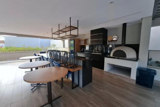 Área comum - Churrasqueira de apartamento para alugar com 3 quartos, 87m² em Jardim Botânico, Ribeirão Preto