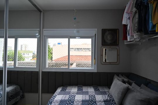 Quarto  de apartamento à venda com 2 quartos, 85m² em Vila do Bosque, São Paulo