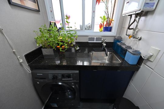 Área de serviço de apartamento à venda com 2 quartos, 85m² em Vila do Bosque, São Paulo