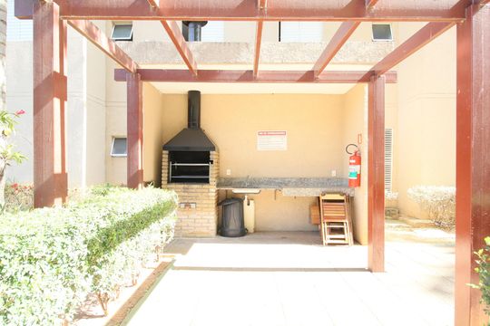 Área comum - Churrasqueira de apartamento à venda com 2 quartos, 48m² em Vila Pirajussara, São Paulo