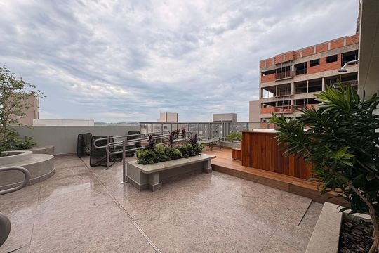 Área comum - Piscina de apartamento para alugar com 2 quartos, 120m² em Ribeirânia, Ribeirão Preto
