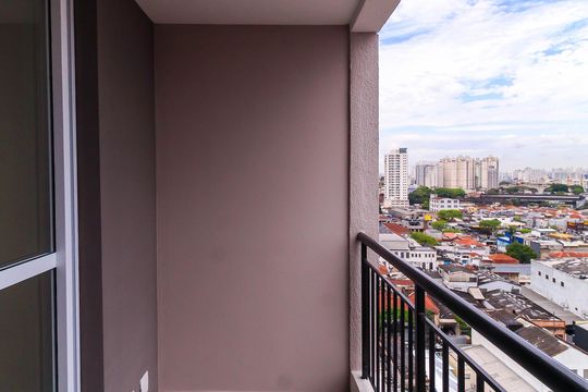 Varanda de apartamento para alugar com 1 quarto, 30m² em Mooca, São Paulo