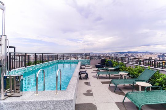 Área comum - Piscina de apartamento para alugar com 1 quarto, 30m² em Mooca, São Paulo