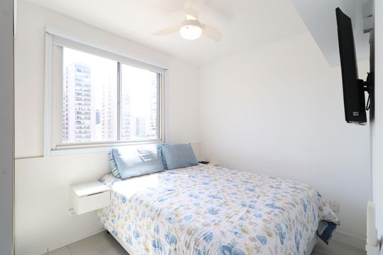 Quarto 2 de apartamento à venda com 2 quartos, 43m² em Barra Funda, São Paulo