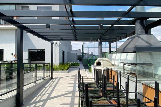 Área comum - Churrasqueira de apartamento à venda com 2 quartos, 47m² em Ayrosa, Osasco