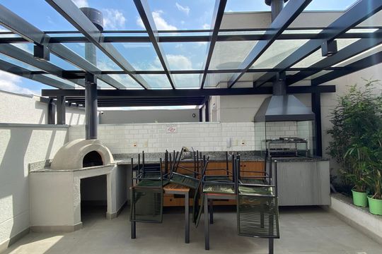 Área comum - Churrasqueira de apartamento à venda com 2 quartos, 47m² em Ayrosa, Osasco