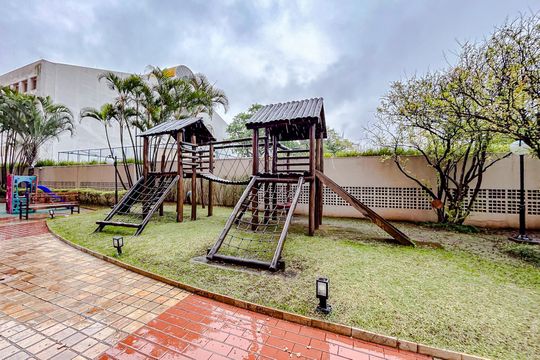 Área comum - Playground de apartamento para alugar com 1 quarto, 91m² em Tatuapé, São Paulo