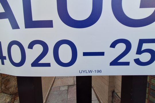 Placa de apartamento à venda com 1 quarto, 57m² em Vila Joao Basso, São Bernardo do Campo
