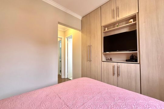 Suite de apartamento à venda com 2 quartos, 58m² em Jardim Oriental, São Paulo