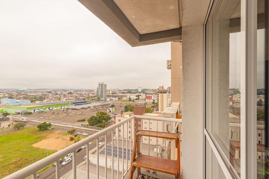 Varanda da Sala de apartamento à venda com 2 quartos, 74m² em Centro, Canoas