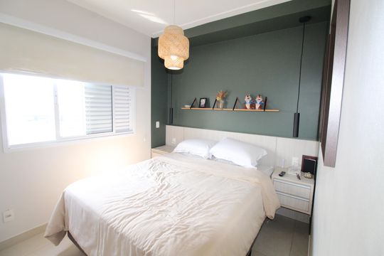 Suíte de apartamento para alugar com 2 quartos, 77m² em Jardim Alvorada, São José dos Campos
