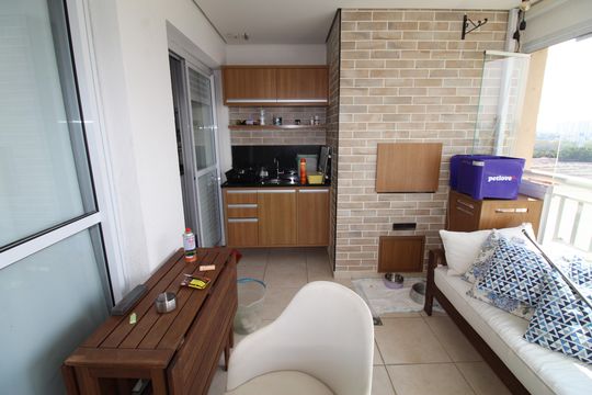 Sacada de apartamento para alugar com 2 quartos, 77m² em Jardim Alvorada, São José dos Campos