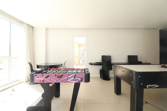 Área comum - Sala de Jogos de apartamento para alugar com 2 quartos, 77m² em Jardim Alvorada, São José dos Campos