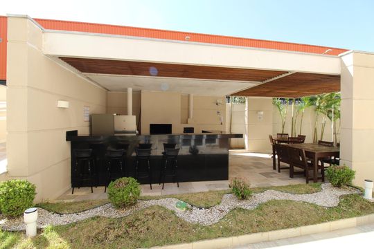 Área comum - Churrasqueira de apartamento para alugar com 2 quartos, 77m² em Jardim Alvorada, São José dos Campos