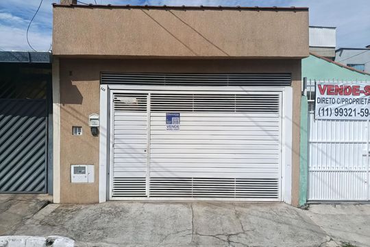 Fachada de casa à venda com 3 quartos, 127m² em Vila Souza, São Paulo