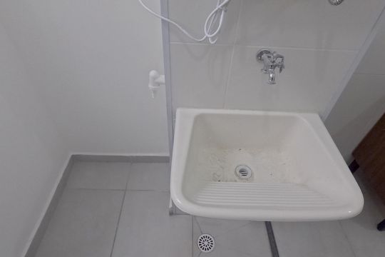 Área de Serviço de apartamento para alugar com 2 quartos, 45m² em Jabaquara, Santos