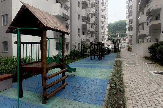 Área Comum - Playground de apartamento para alugar com 2 quartos, 45m² em Jabaquara, Santos