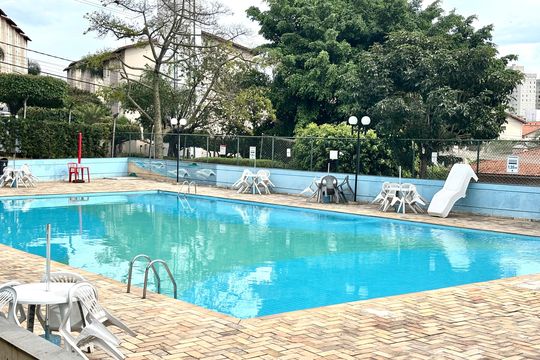 Área comum - Piscina de apartamento para alugar com 2 quartos, 46m² em Jardim Sao Miguel, Ferraz de Vasconcelos