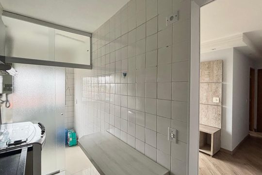 Cozinha de apartamento para alugar com 2 quartos, 46m² em Jardim Sao Miguel, Ferraz de Vasconcelos