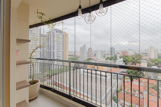 Varanda de apartamento à venda com 2 quartos, 68m² em Cambuci, São Paulo