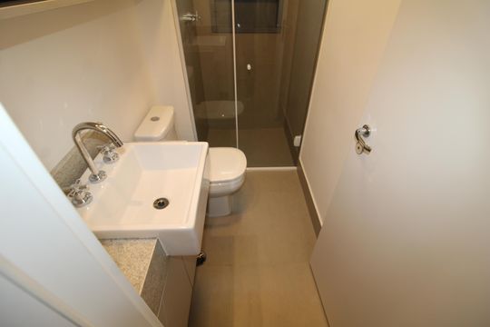Banheiro 1 de apartamento para alugar com 2 quartos, 56m² em Tucuruvi, São Paulo