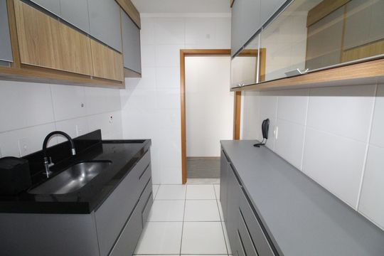 Cozinha de apartamento para alugar com 2 quartos, 70m² em Jardim Veneza, São José dos Campos