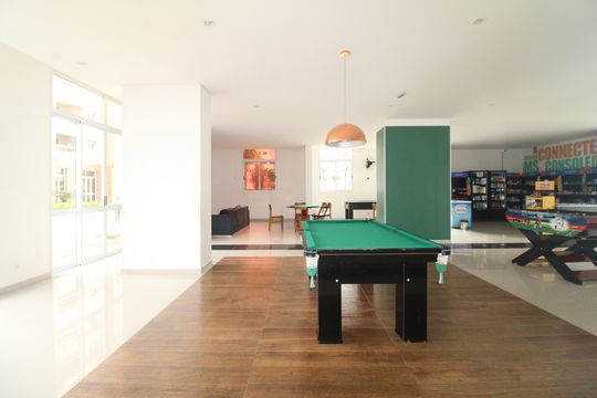 Área comum - Sala de Jogos de apartamento para alugar com 2 quartos, 70m² em Jardim Veneza, São José dos Campos