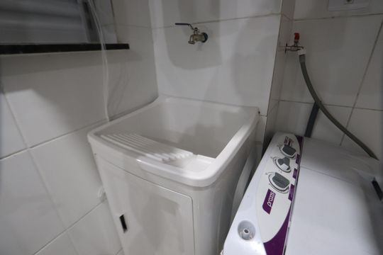 Área de Serviço de apartamento à venda com 2 quartos, 38m² em São Lucas, São Paulo