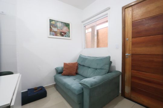 Sala de apartamento à venda com 2 quartos, 38m² em São Lucas, São Paulo
