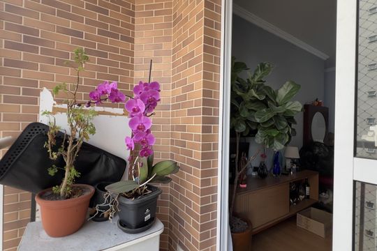Varanda da Sala de apartamento para alugar com 2 quartos, 57m² em Jardim Flor da Montanha, Guarulhos
