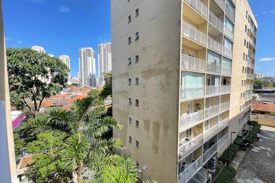 Varanda de apartamento à venda com 1 quarto, 37m² em Ferreira, São Paulo